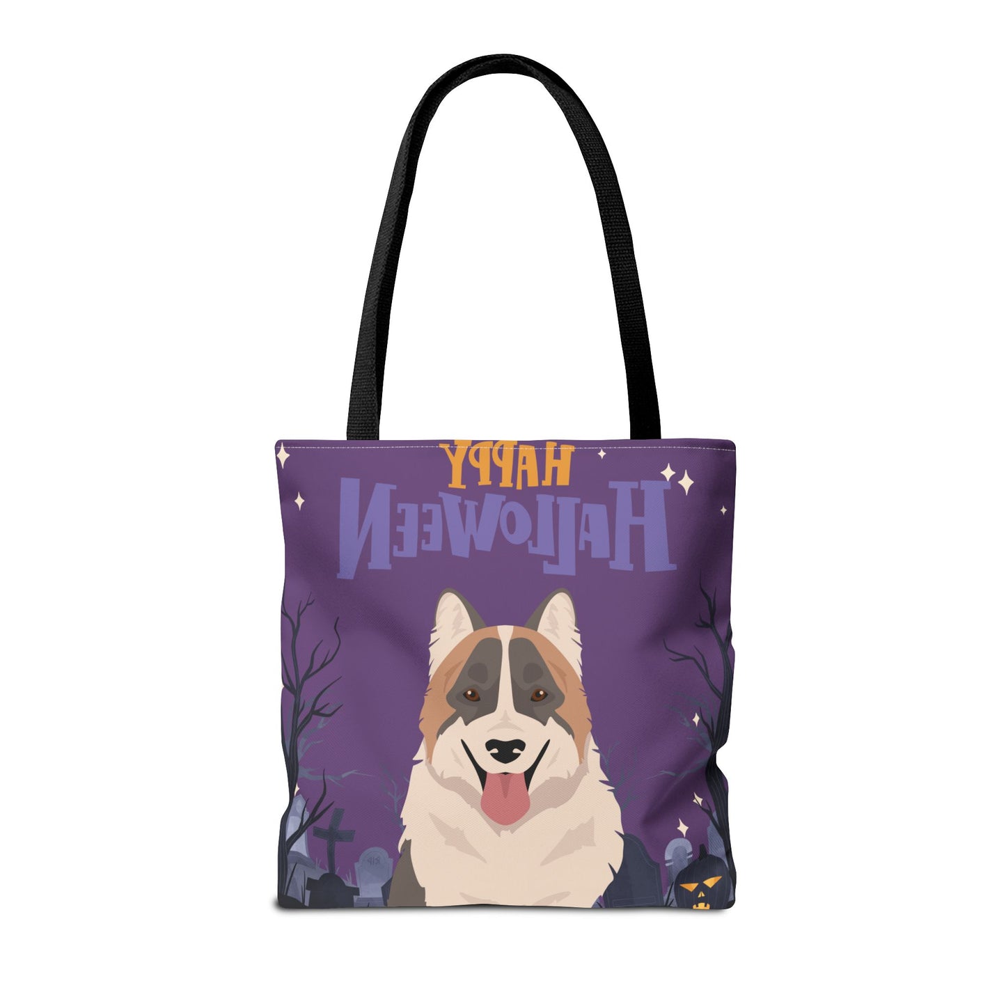 Thai Bangkaew Dog Dog Happy Halloween Tote Bag 16x16