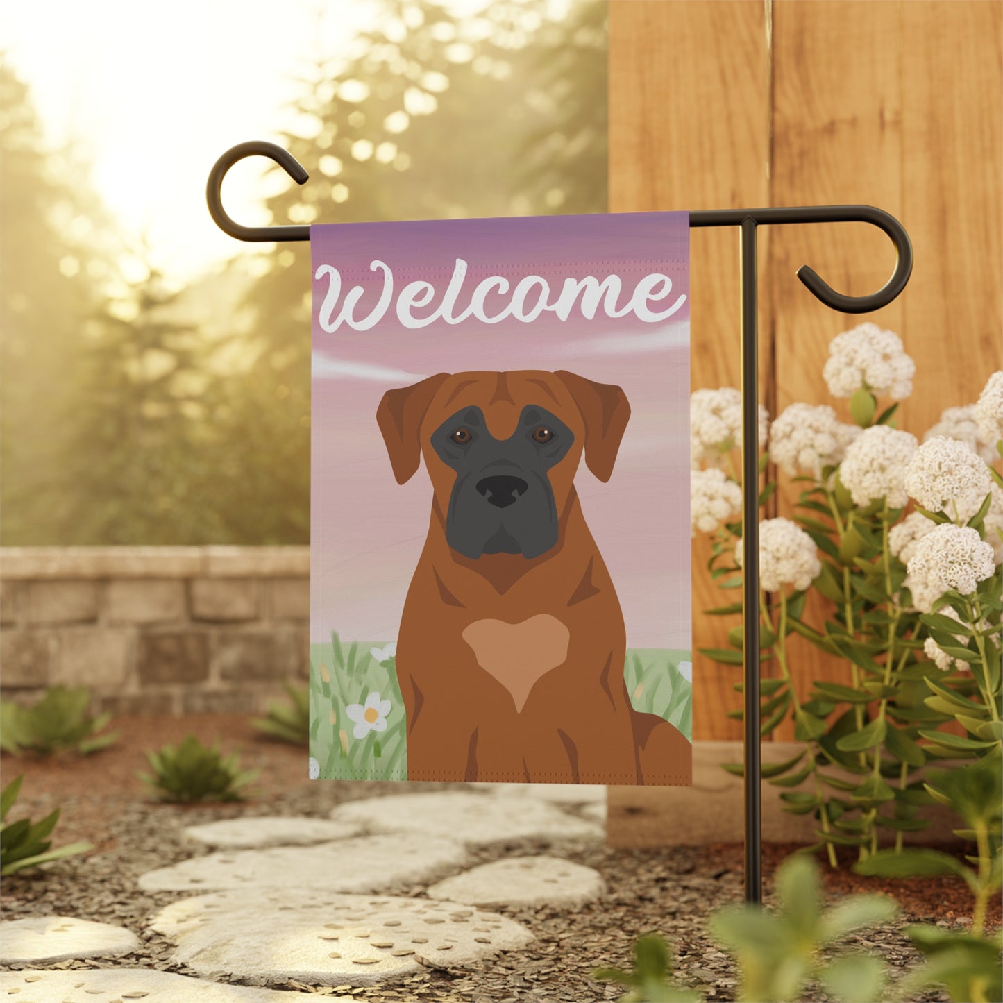 Boerboel Dog Welcome Garden Flag