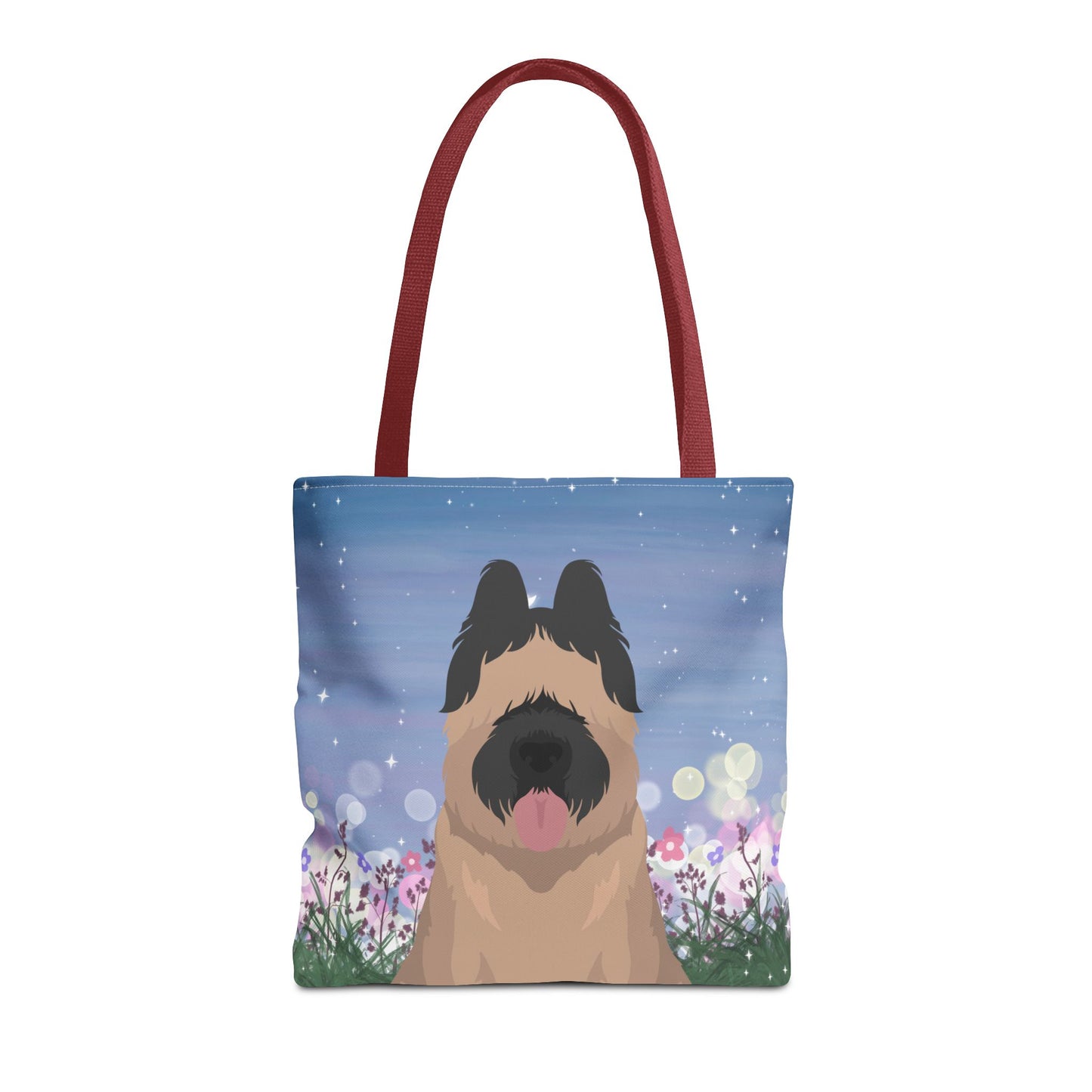 Briard Dog Tote Bag 16x16
