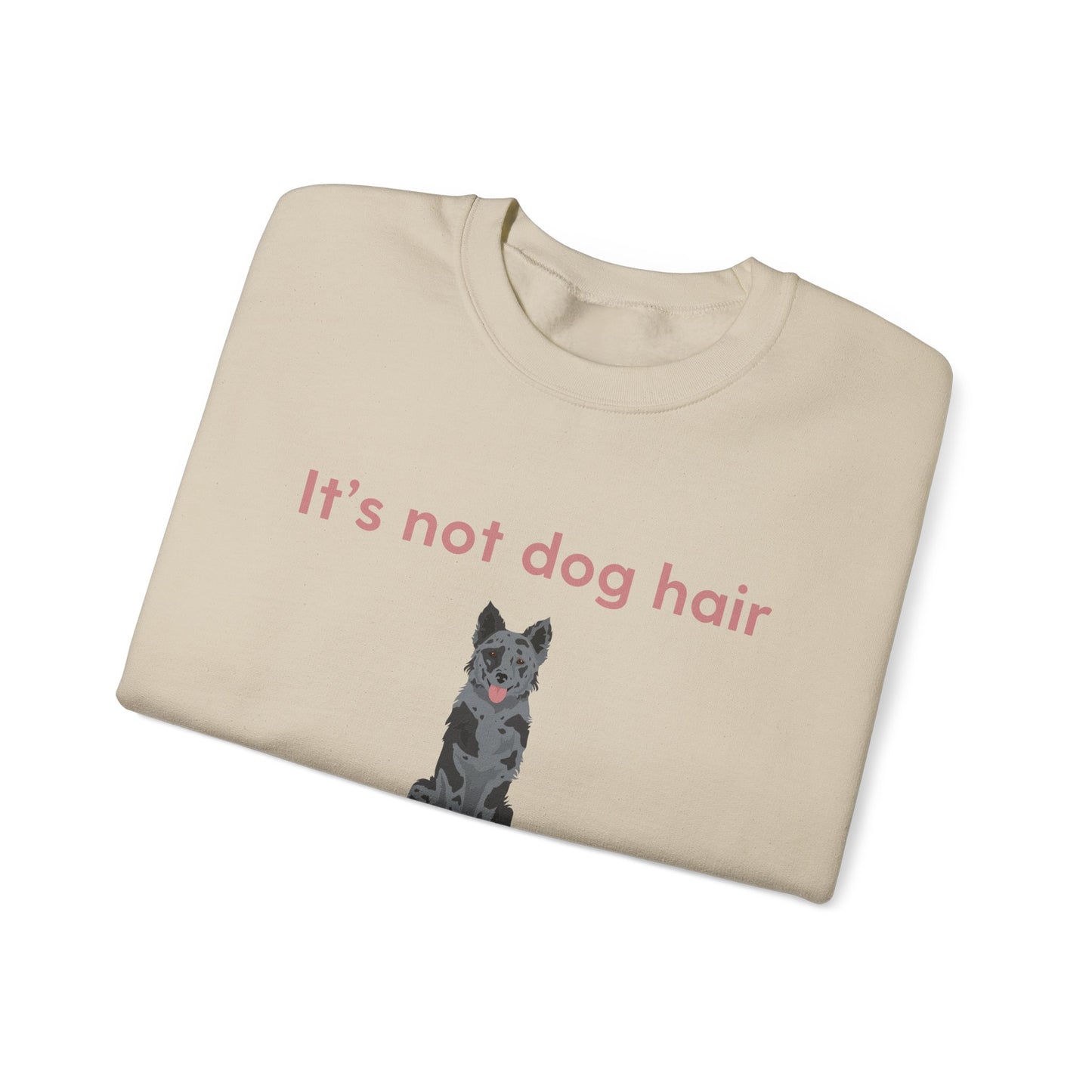 Mudi Dog Glitter Funny Unisex Heavy Blend Crewneck Sweatshirt, Mudi Mom, Mudi Gift, Mudi Lover