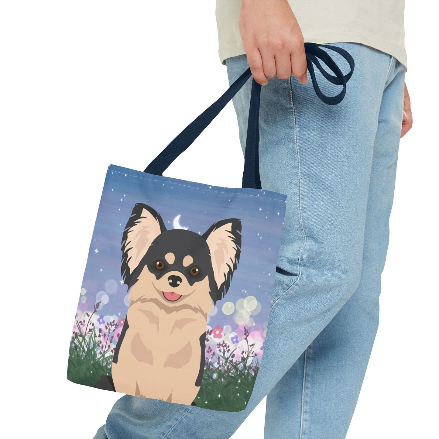 Chihuahua Dog Tote Bag 13x13