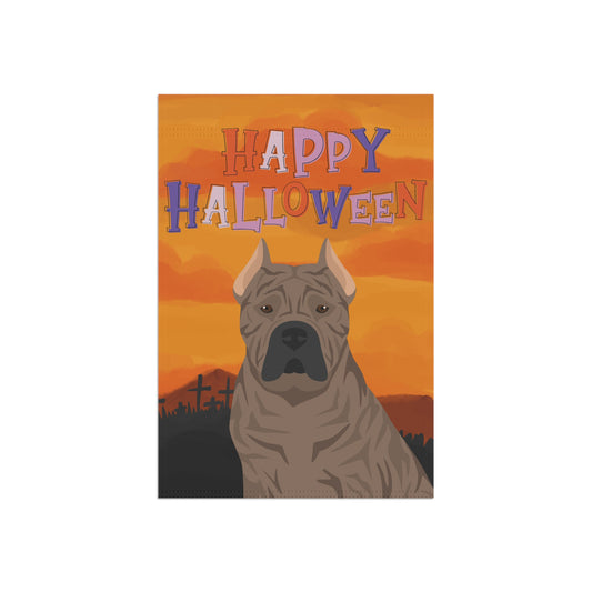 Presa Canario Dog Halloween Garden Flag