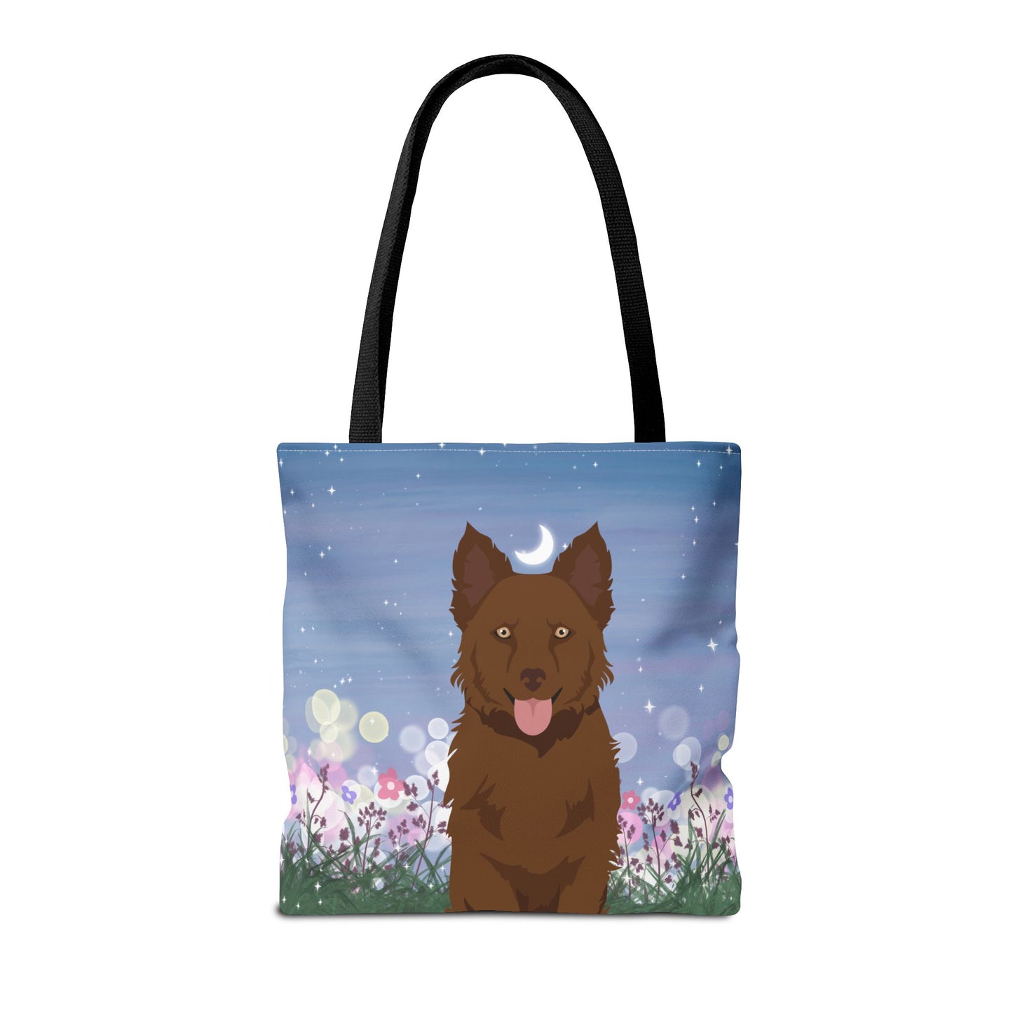 Mudi Dog Tote Bag 16x16