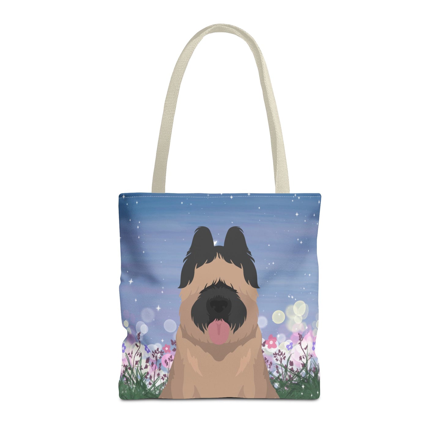 Briard Dog Tote Bag 16x16