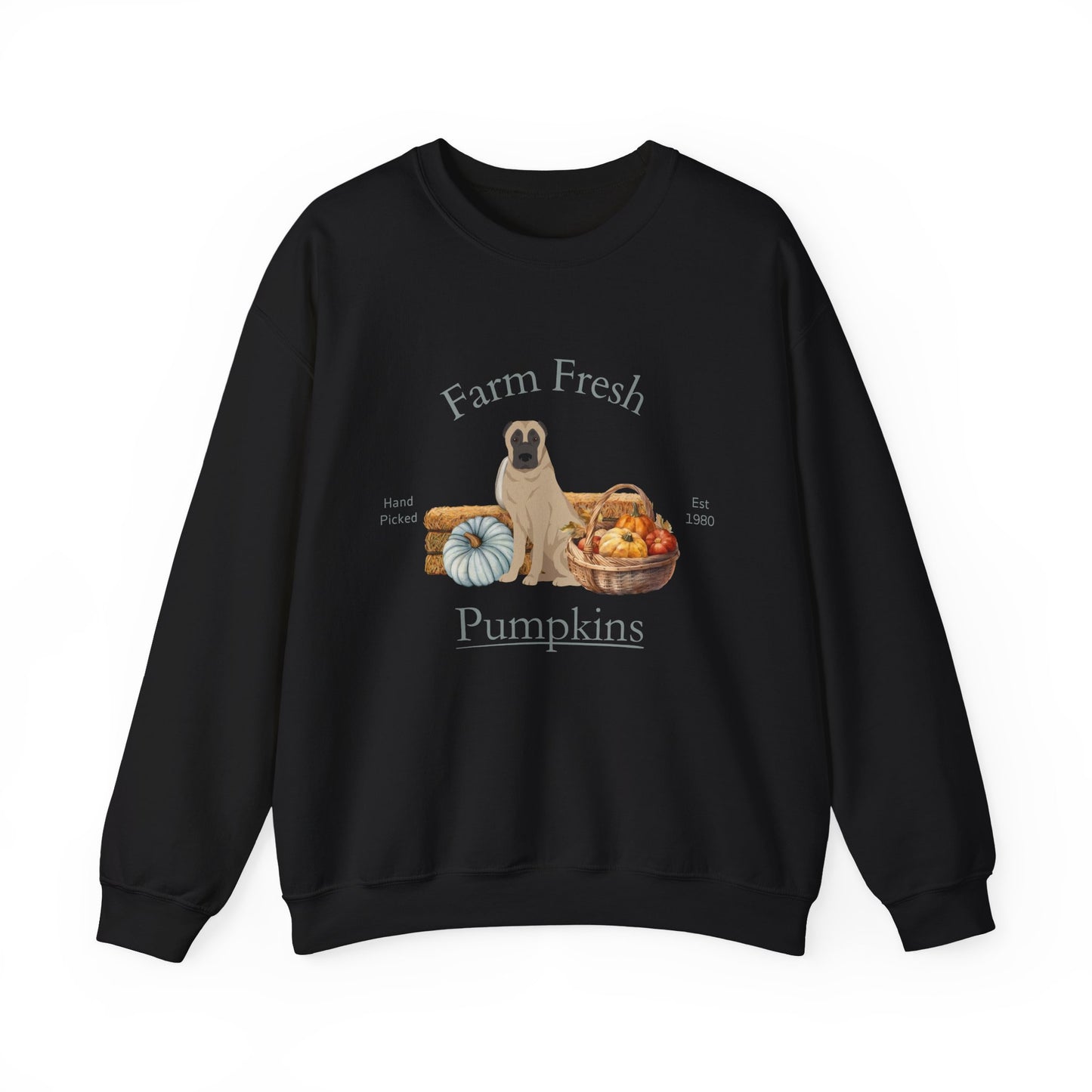 Kangal Dog Fall Farm Fresh Unisex Heavy Blend Crewneck Sweatshirt