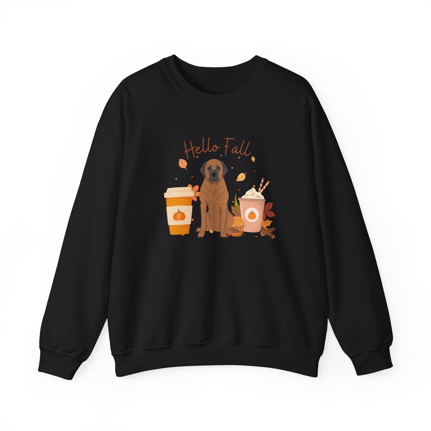 Tosa Inu Dog Fall Halloween Unisex Heavy Blend Crewneck Sweatshirt