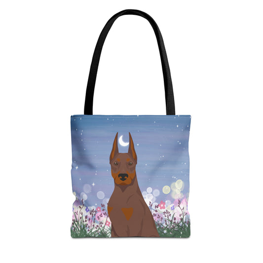 Dobermann Pinscher Dog Tote Bag 13x13