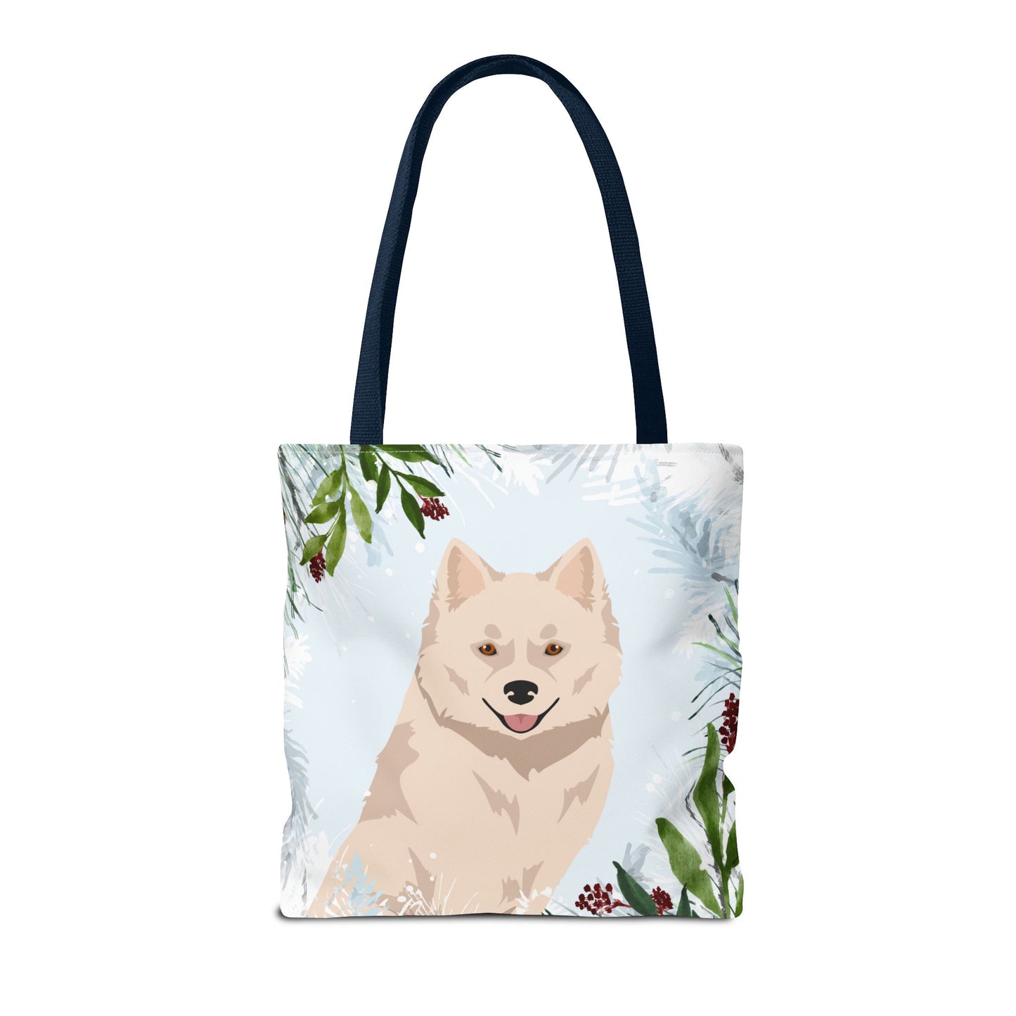 Nenets Herding Laika Dog Christmas Holiday Tote Bag 16x16