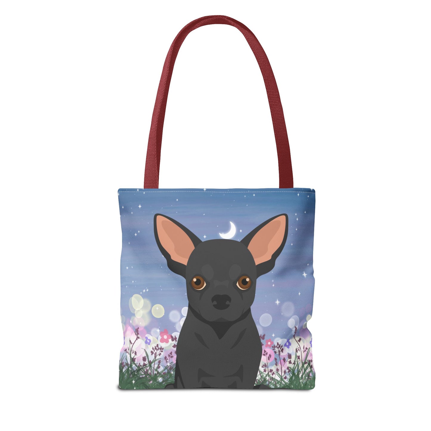Chihuahua Dog Tote Bag 13x13