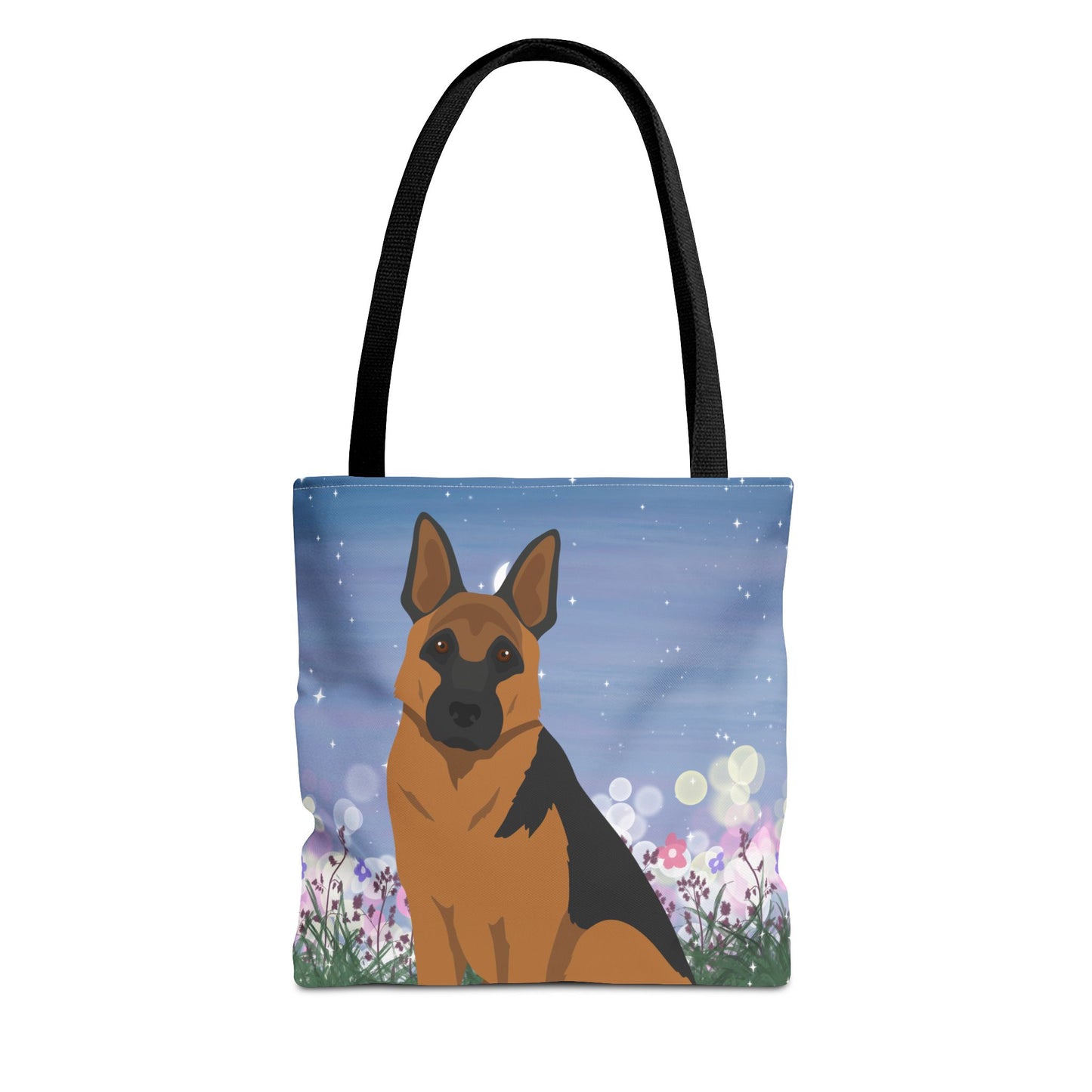 German Shepherd Dog Tote Bag 13x13