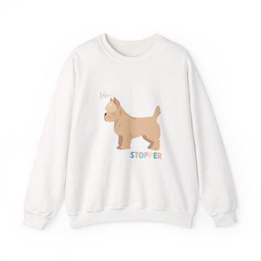 Cairn Terrier Dog Unisex Heavy Blend Crewneck Sweatshirt