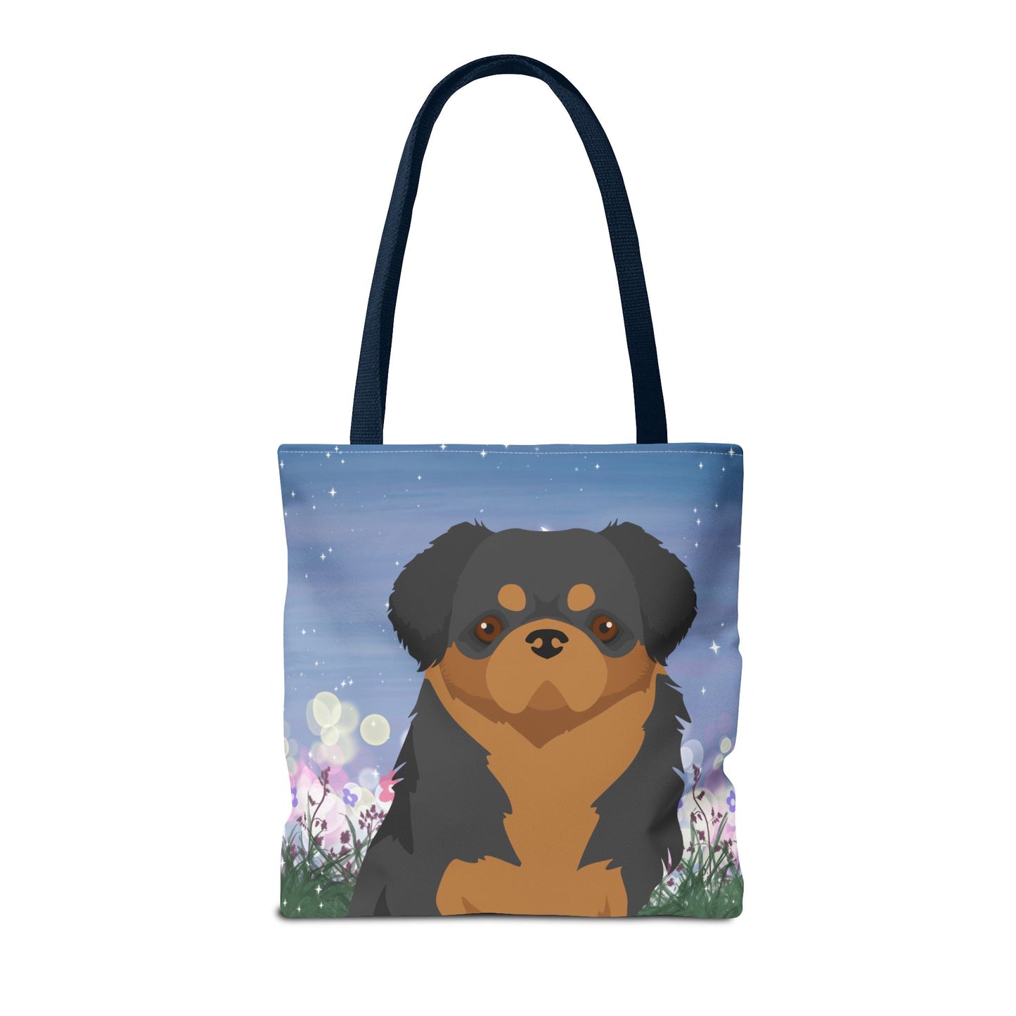 Tibetan Spaniel Dog Tote Bag 16x16