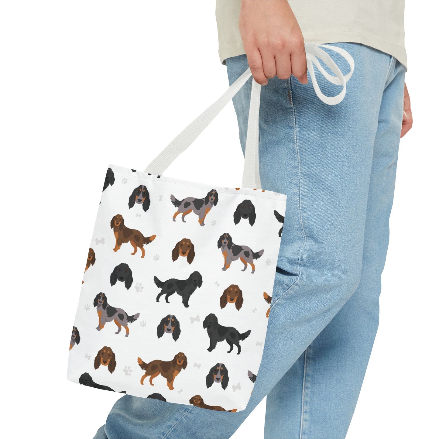 Picardy Spaniel Dog Tote Bag, Pyrenees Dog Mom Gift