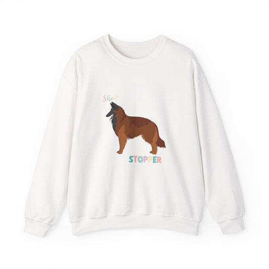 Belgian Tervuren Dog Unisex Heavy Blend Crewneck Sweatshirt