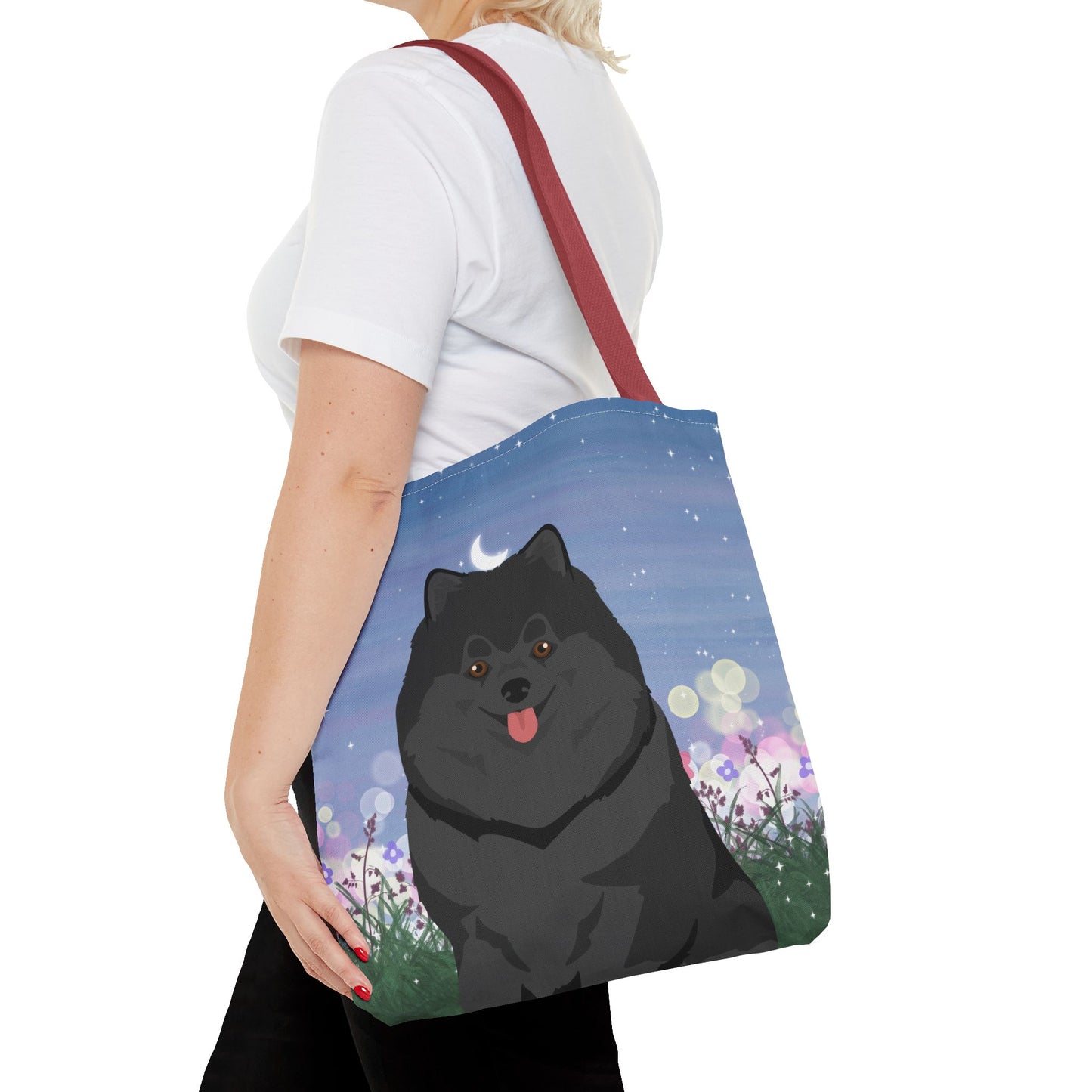 Pomeranian Dog Tote Bag 16x16
