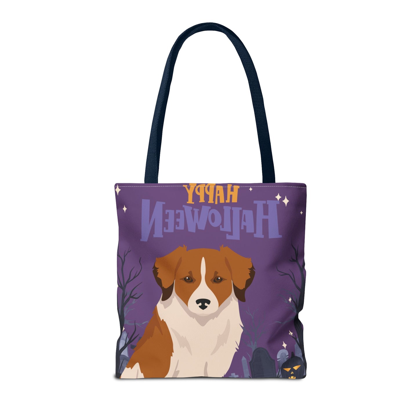 Kromfohrlander Dog Happy Halloween Tote Bag 16x16