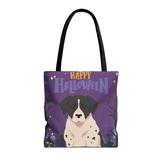 Wetterhoun Dog Happy Halloween Tote Bag 16x16