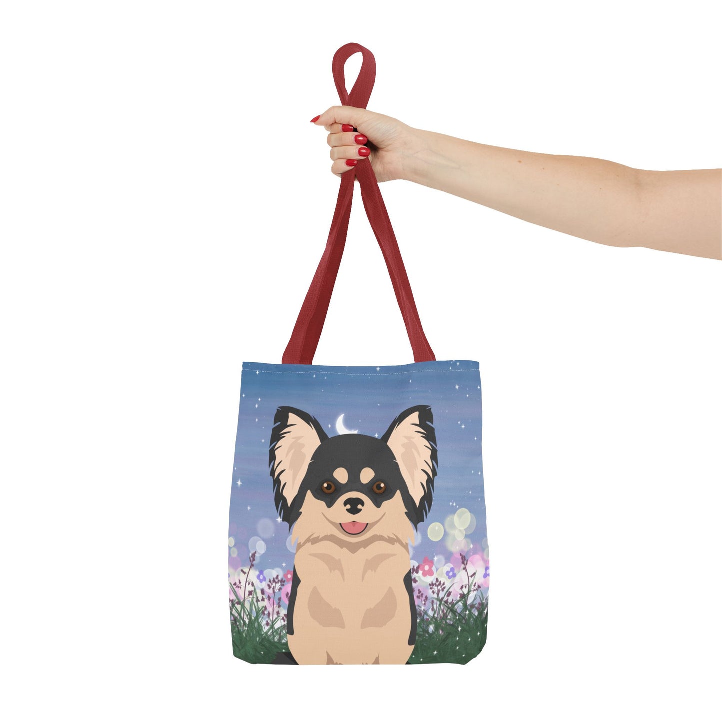 Chihuahua Dog Tote Bag 13x13