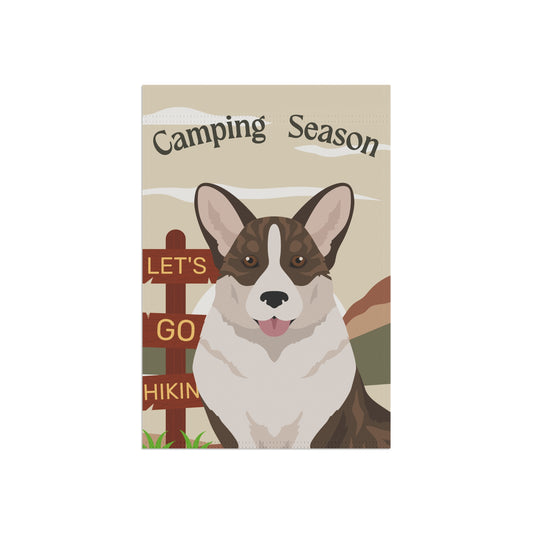 Cardigan Welsh Corgi Dog Camping Garden Flag