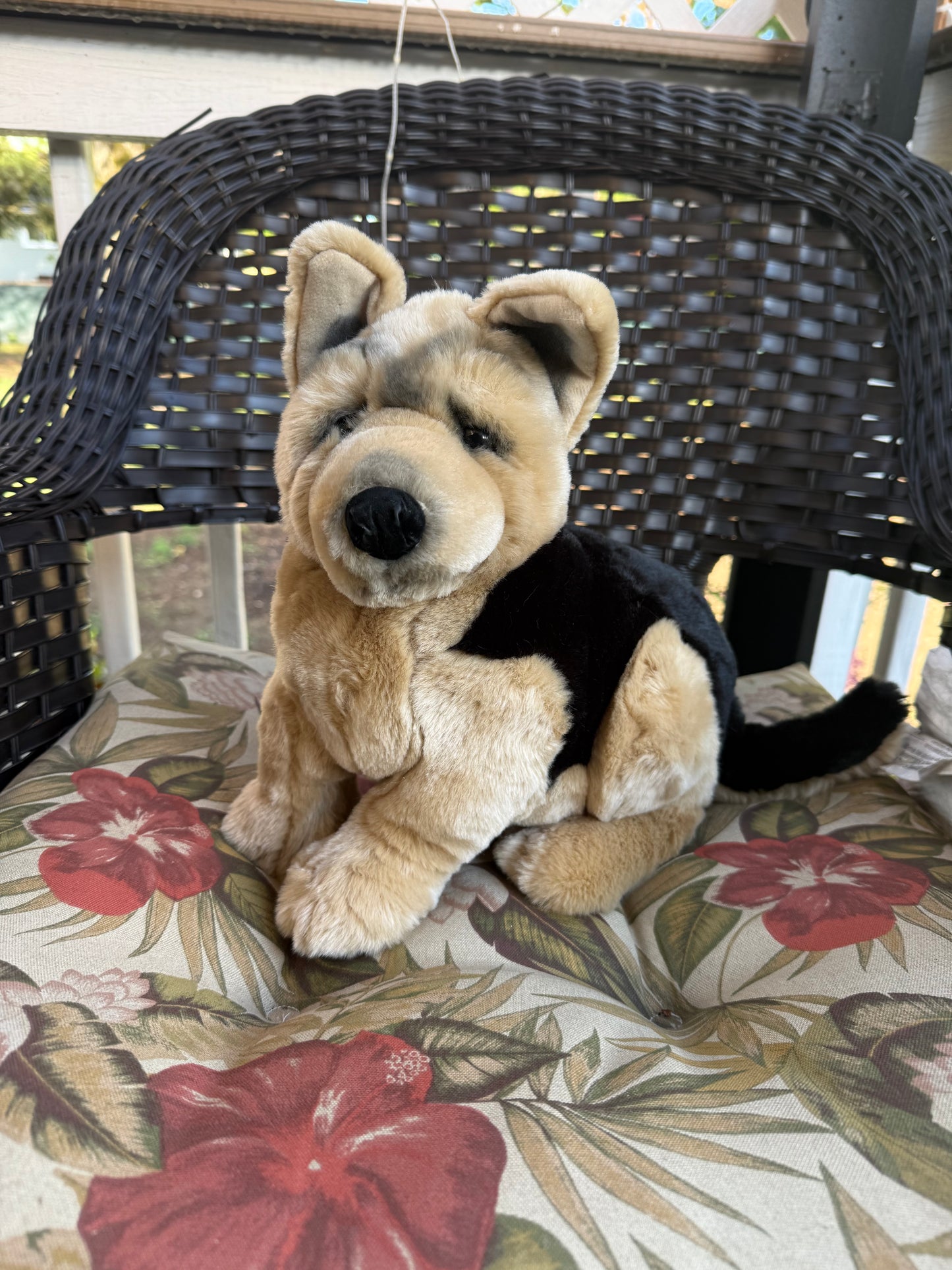 Lou rankin German Shepherddog plush