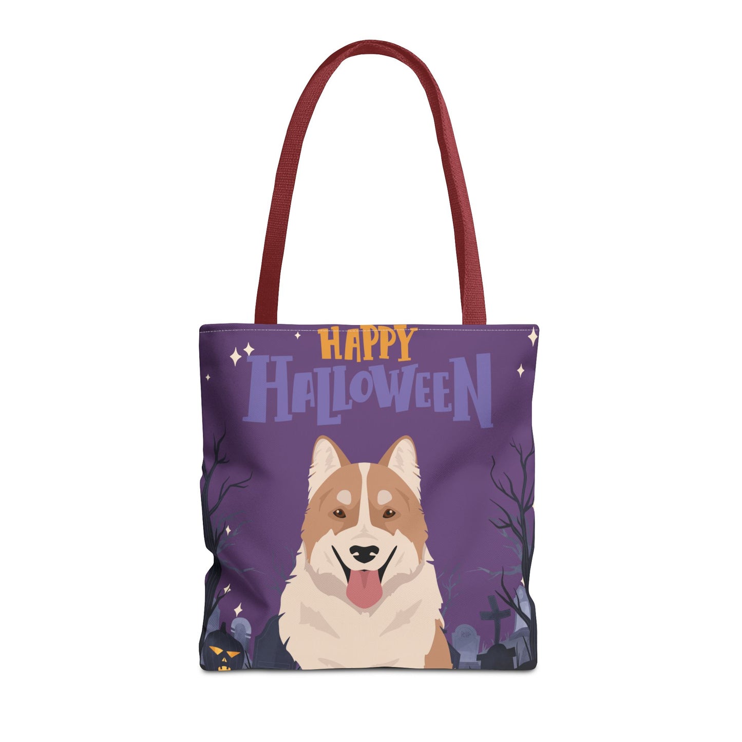 Thai Bangkaew Dog Dog Happy Halloween Tote Bag 16x16
