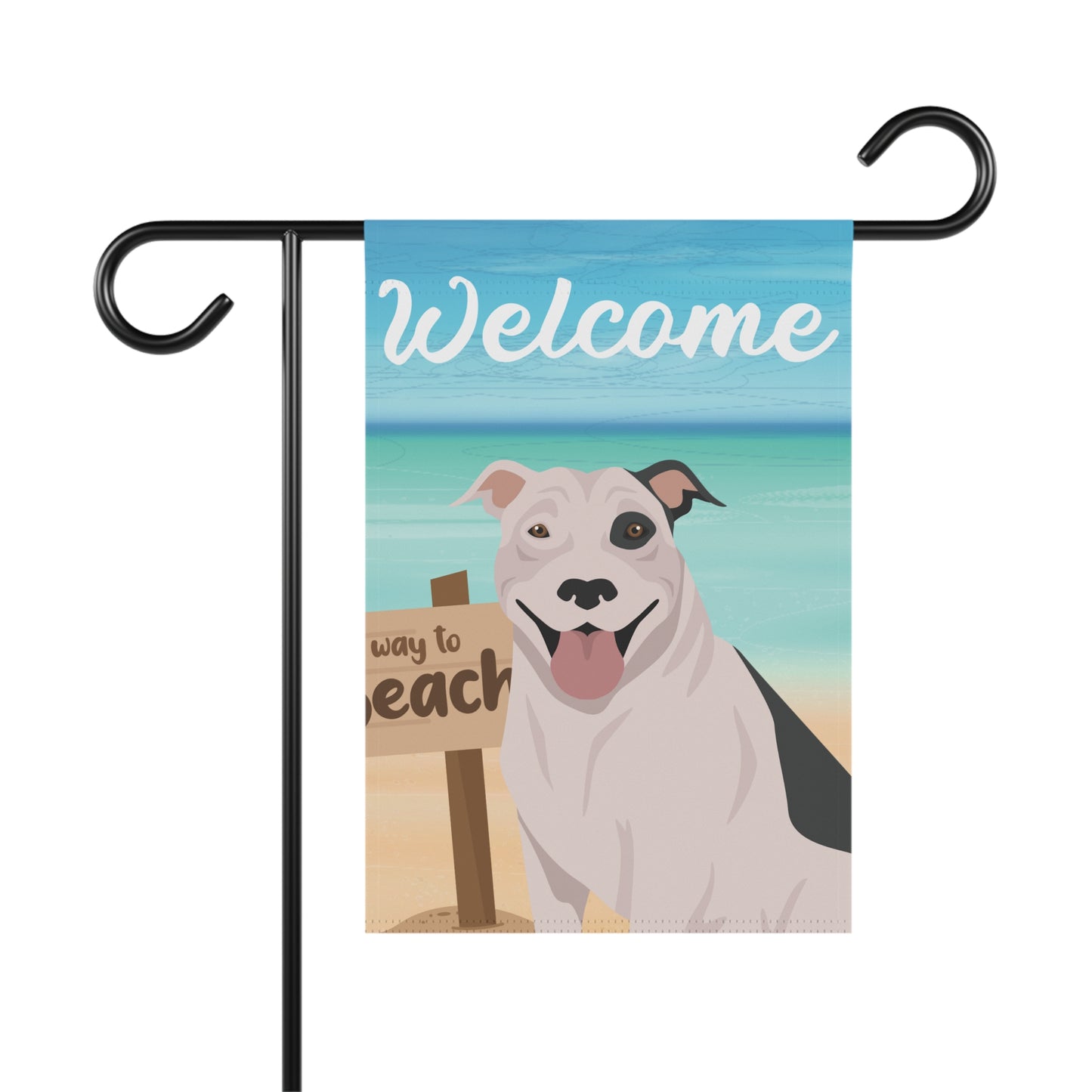 Pit Bull Dog Garden Flag