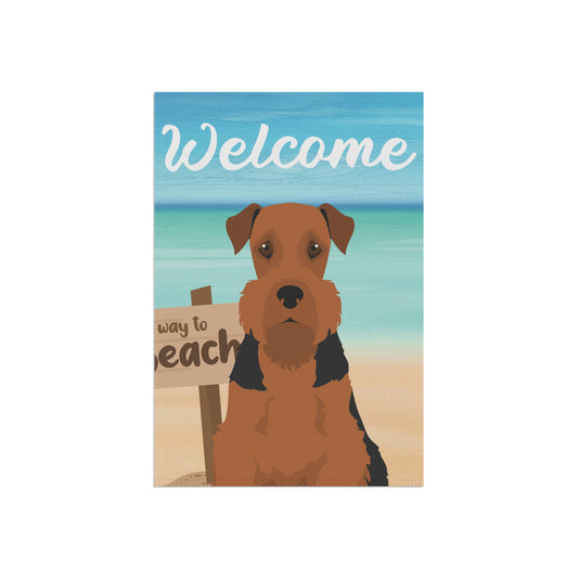 Airedale Terrier Dog Garden Flag