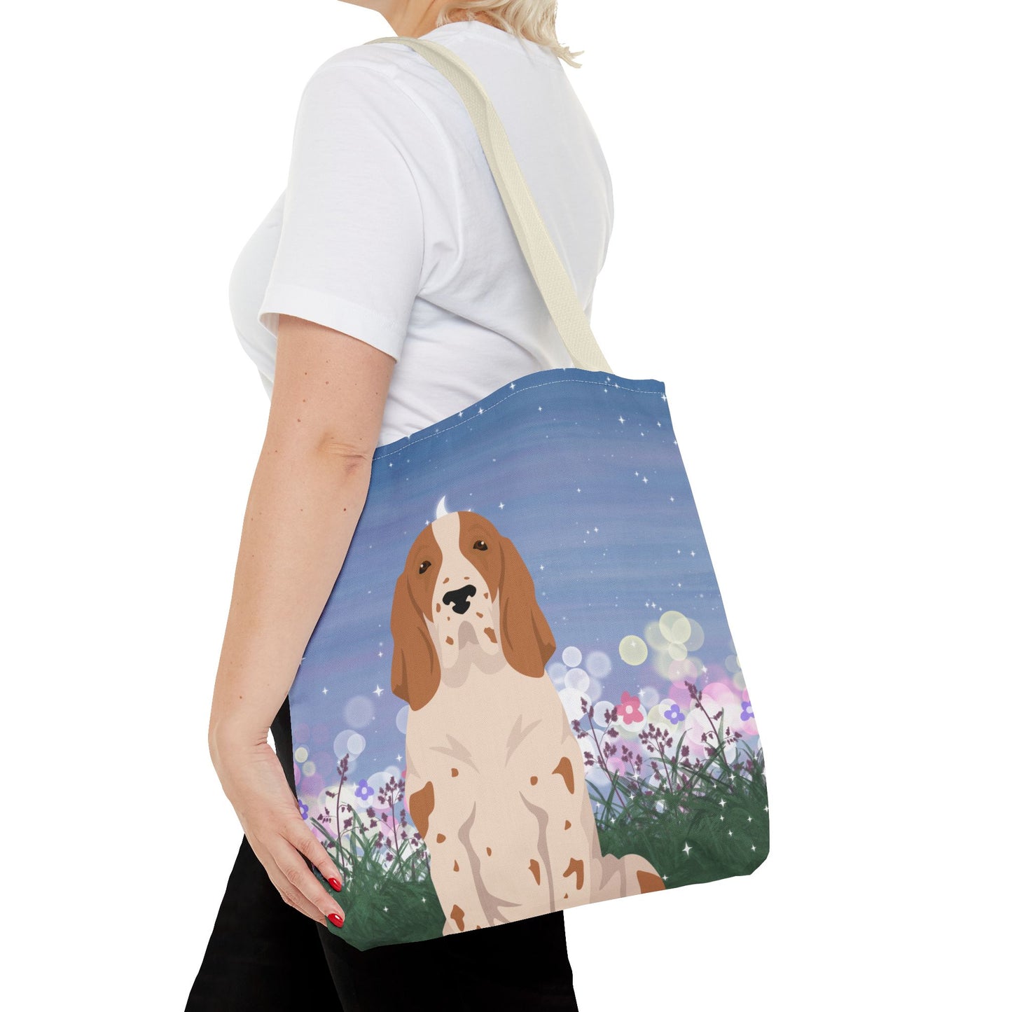 Bracco Italiano Dog Tote Bag 16x16