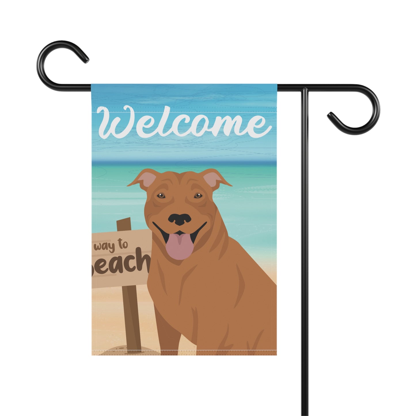 Pit Bull Dog Garden Flag