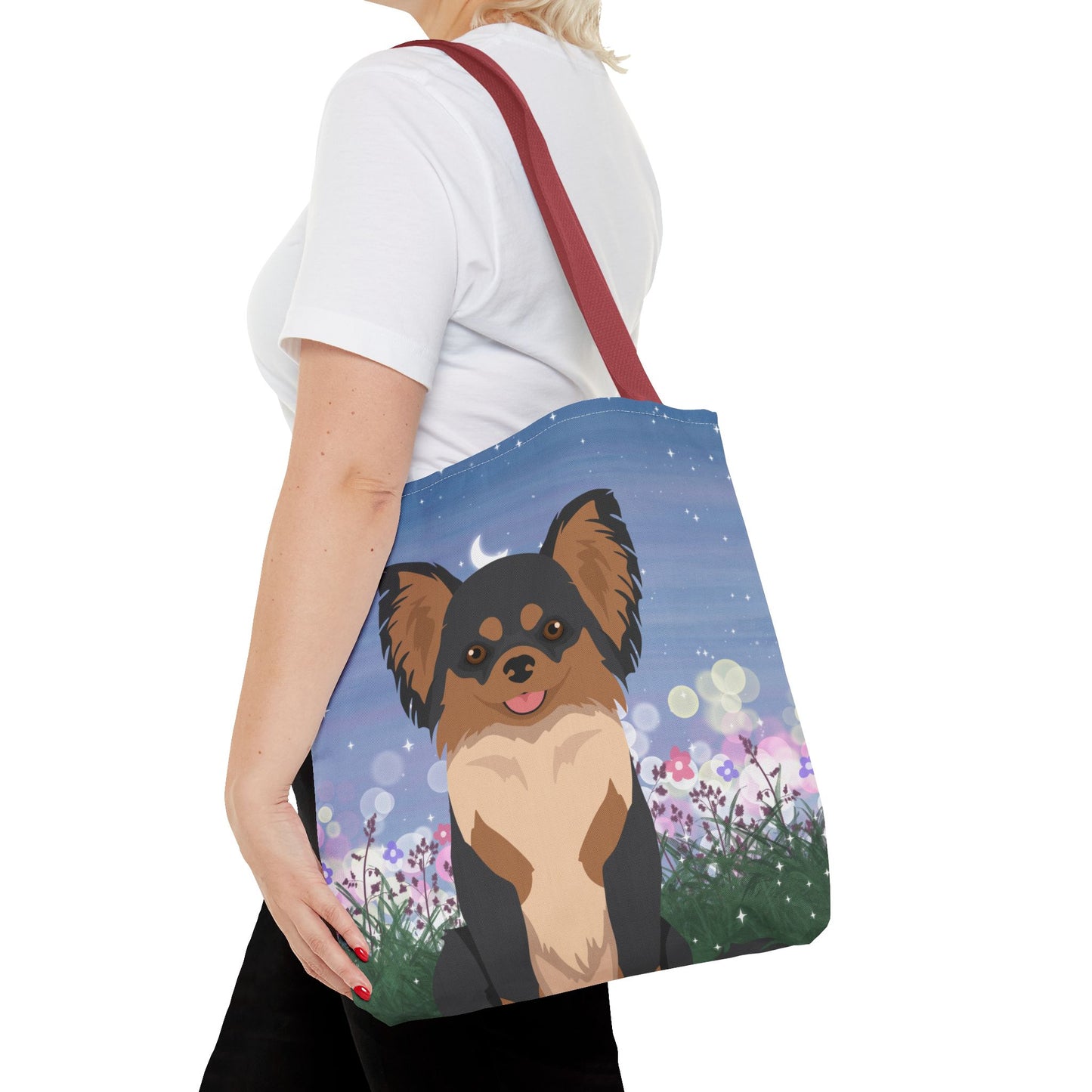 Chihuahua Dog Tote Bag 16x16