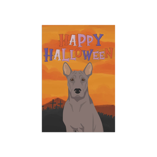 Thai Ridgeback Dog Halloween Garden Flag