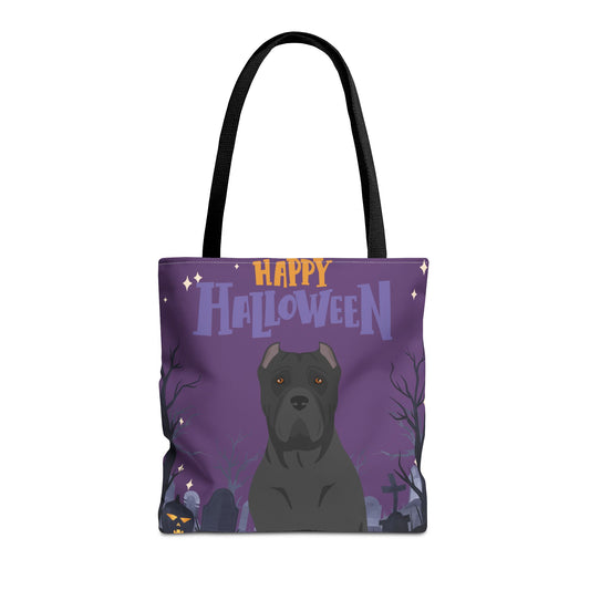 Cane Corso Dog Happy Halloween Tote Bag 16x16