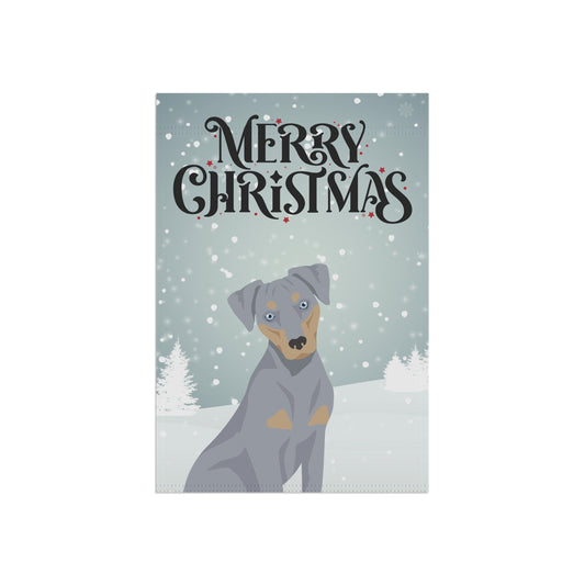 Blue Lacy Dog Garden Flag