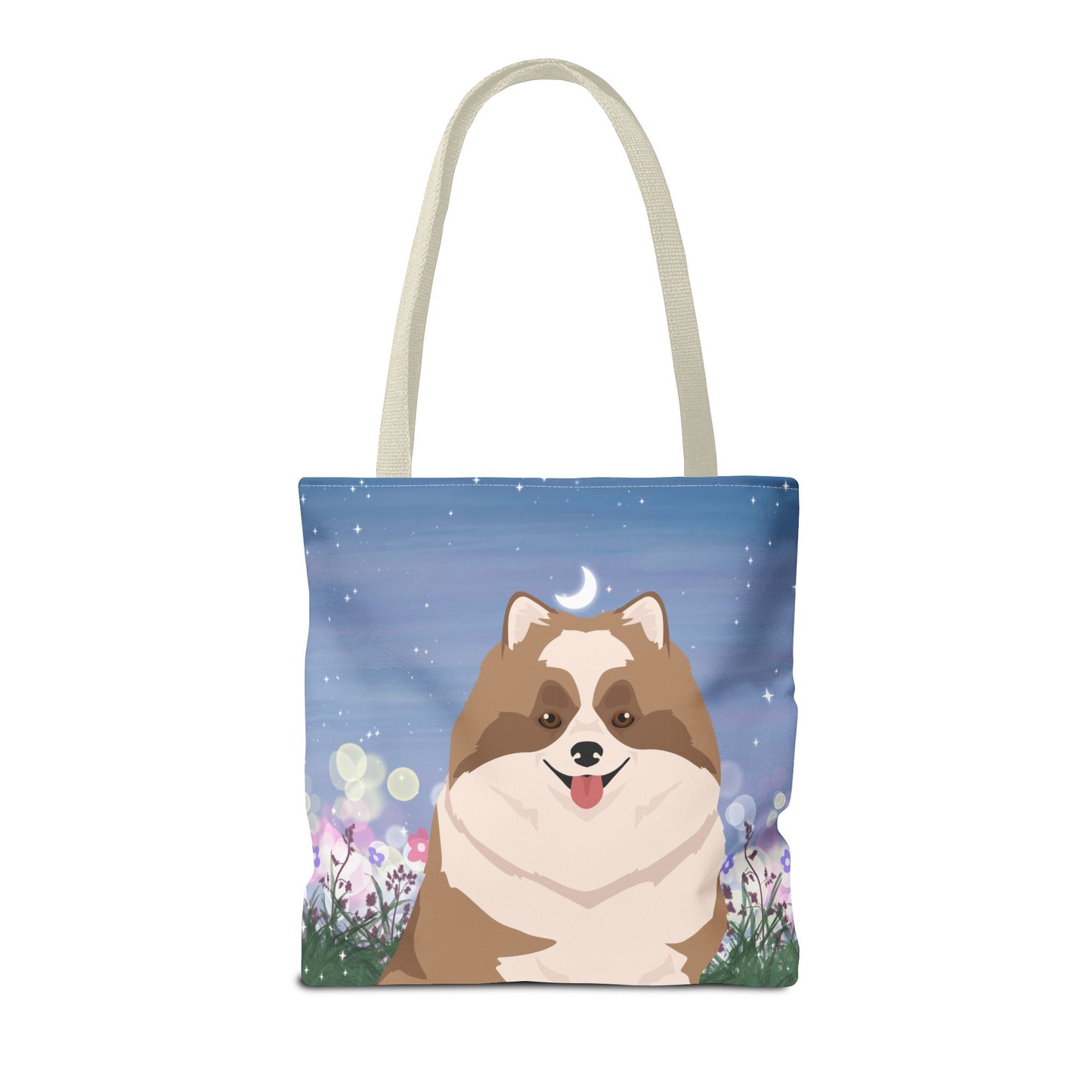 Pomeranian Dog Tote Bag 16x16