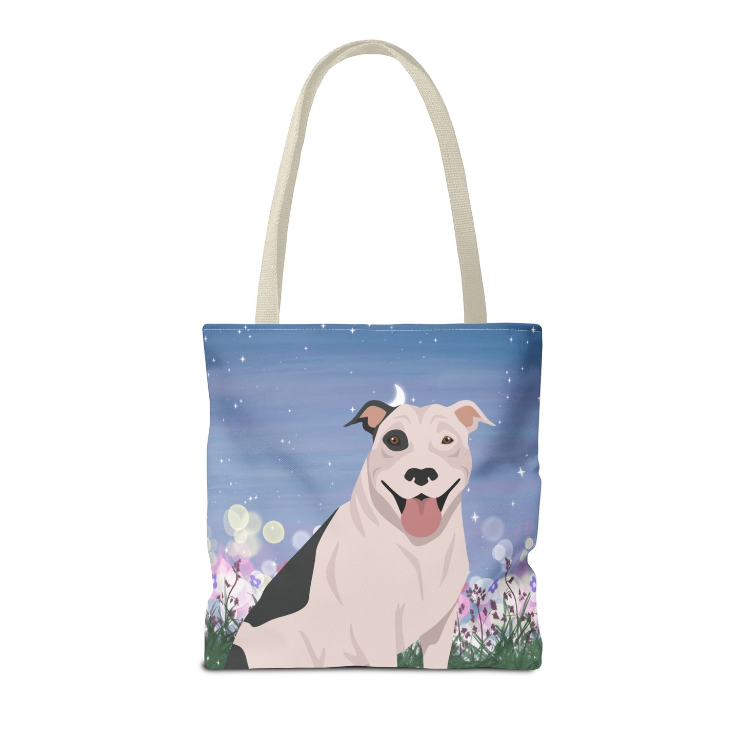 Pit Bull Dog Tote Bag 16x16