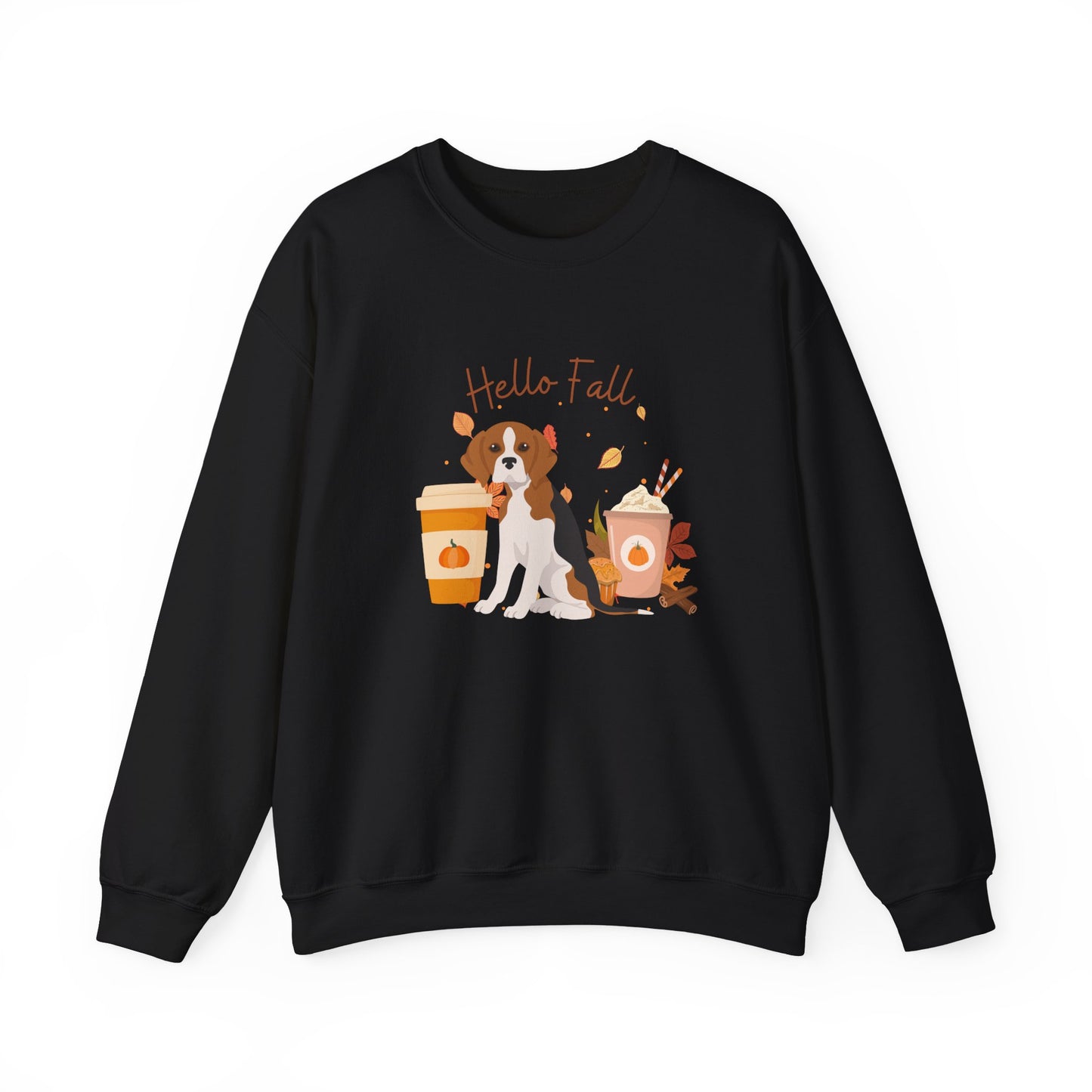 Beagle Dog Fall Halloween Unisex Heavy Blend Crewneck Sweatshirt