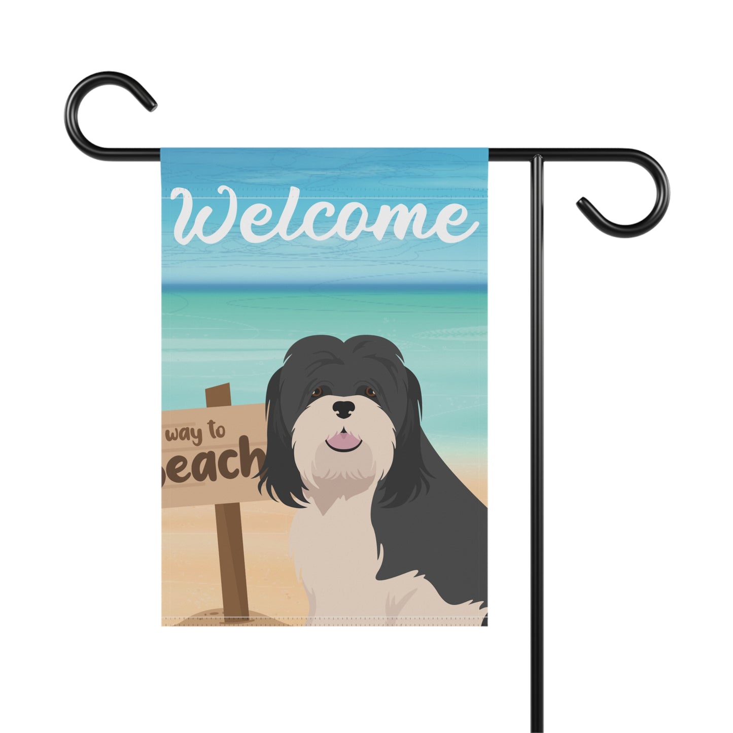 Lhasa Apso Dog Garden Flag