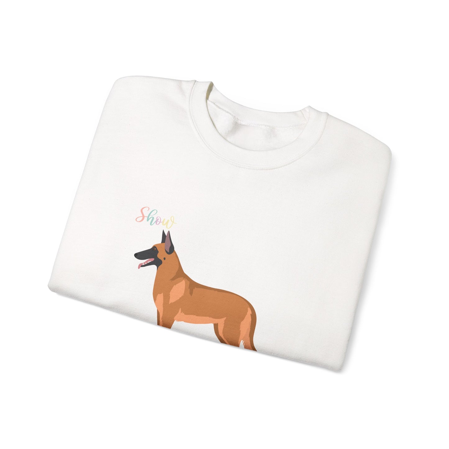 Belgian Malinois Dog Unisex Heavy Blend Crewneck Sweatshirt
