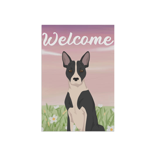 Telomian Dog Welcome Garden Flag