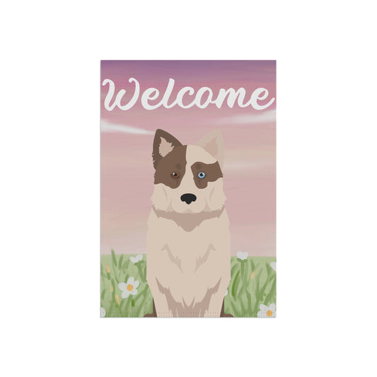 Yakutian Laika Dog Welcome Garden Flag