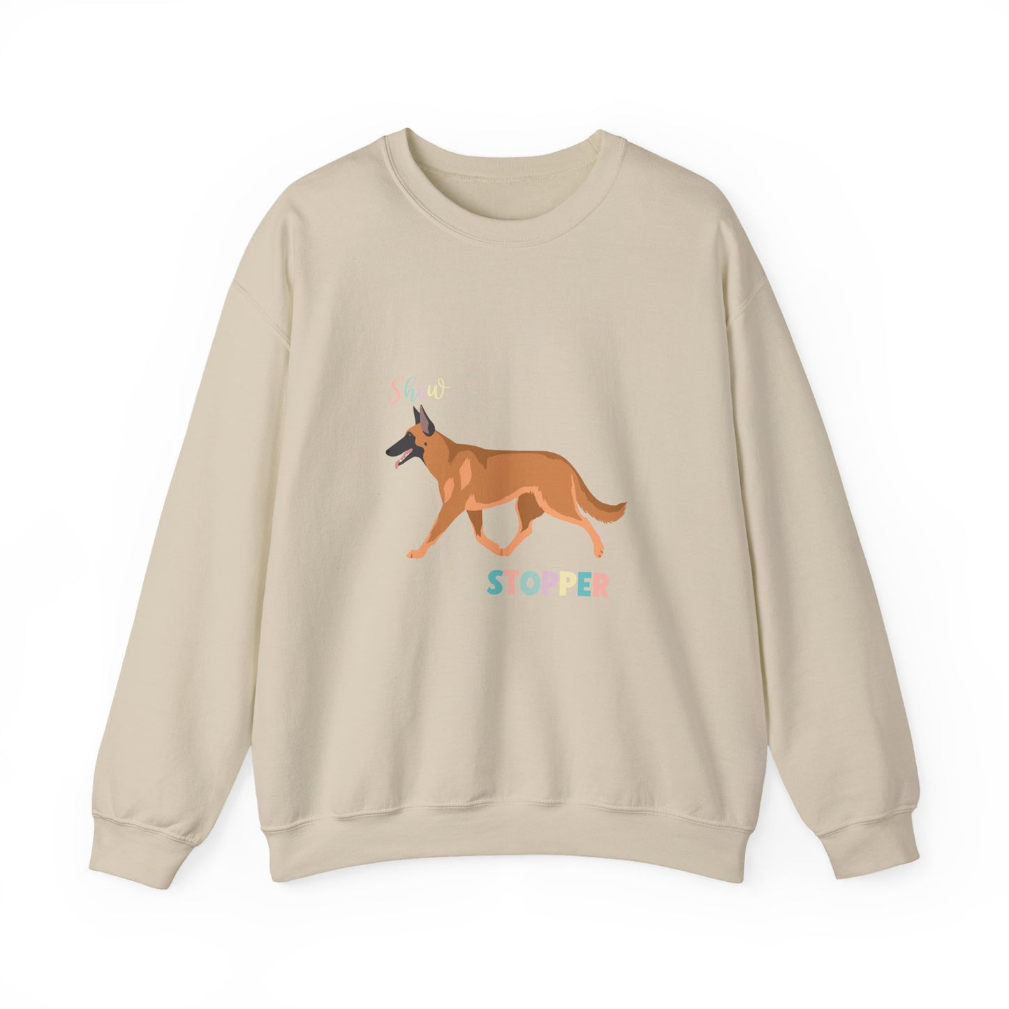 Belgian Malinois Dog Unisex Heavy Blend Crewneck Sweatshirt