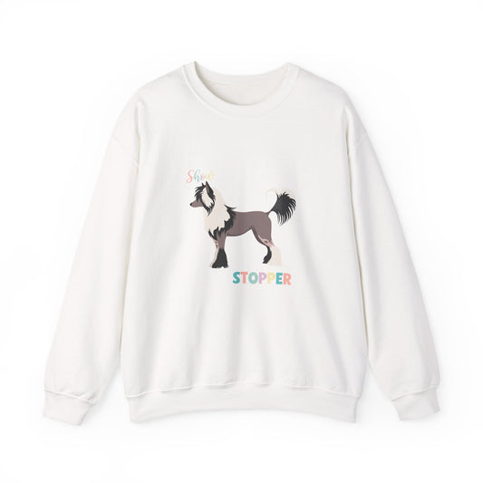 Chinese Crested Dog Dog Unisex Heavy Blend Crewneck Sweatshirt