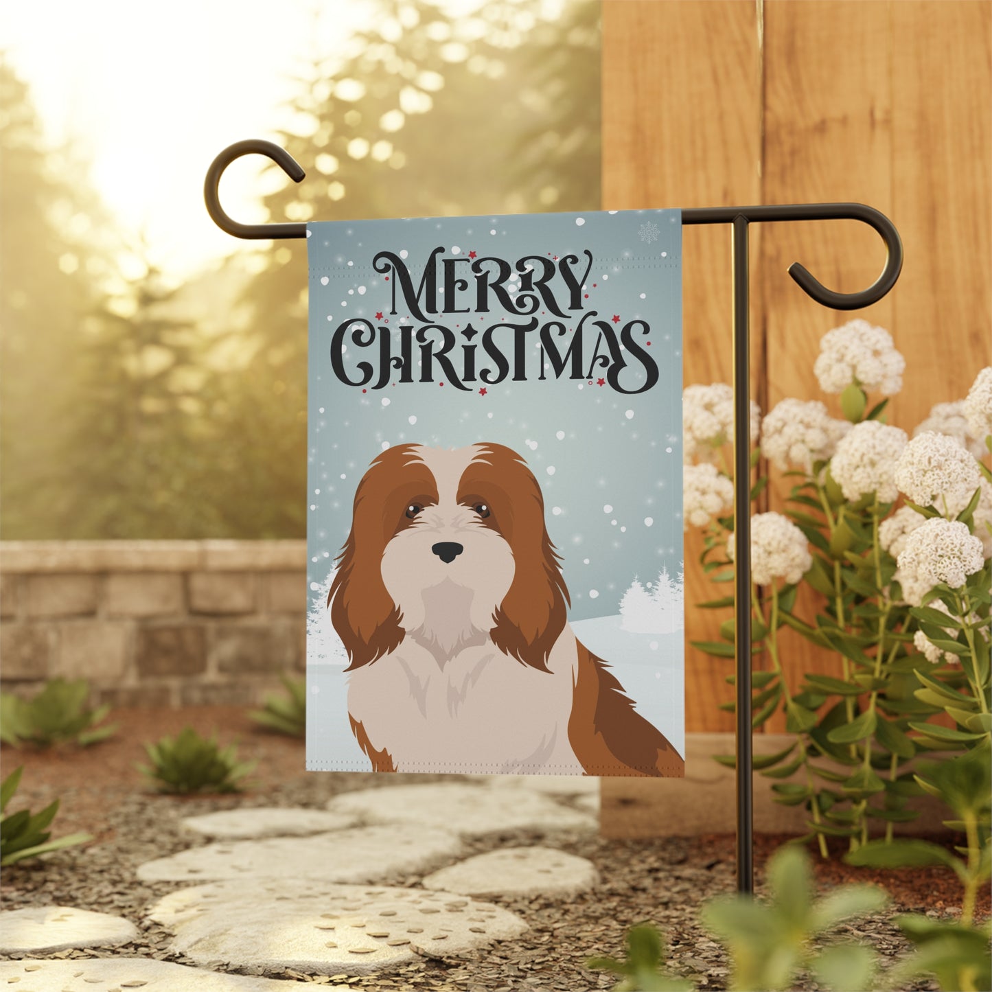 Havanese Dog Garden Flag