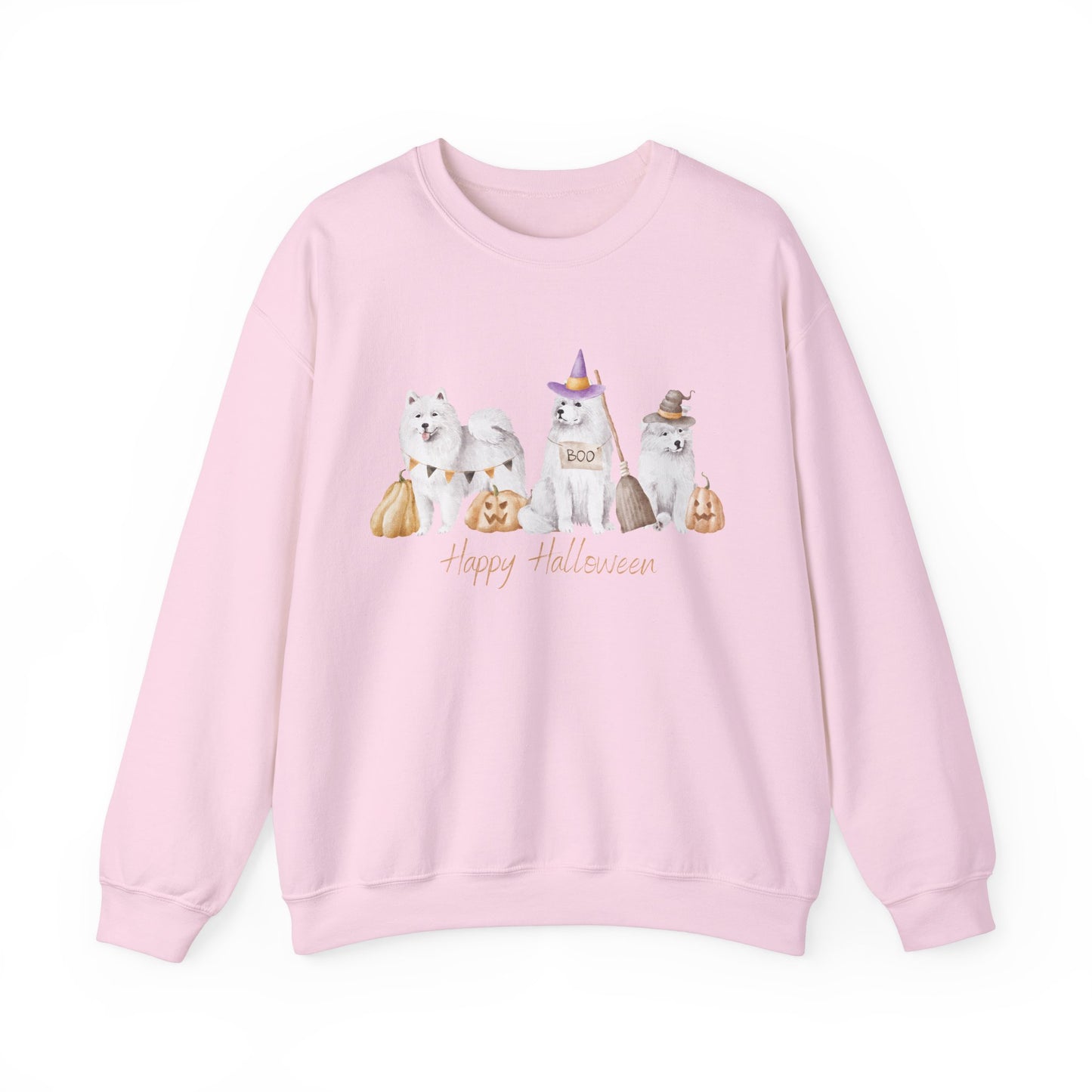 Samoyed Dog Halloween Unisex Heavy Blend Crewneck Sweatshirt