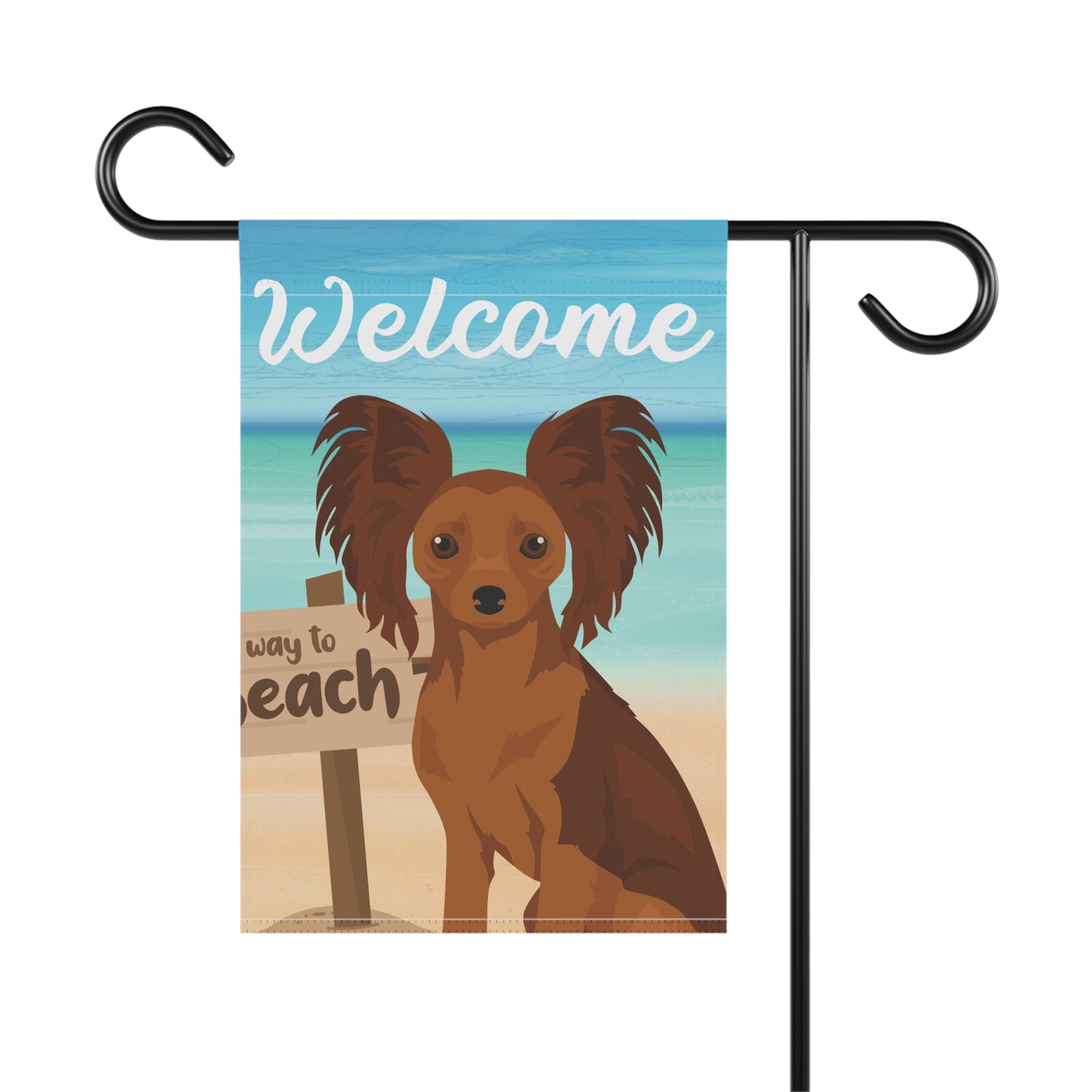 Russian Toy Terrier Dog Garden Flag
