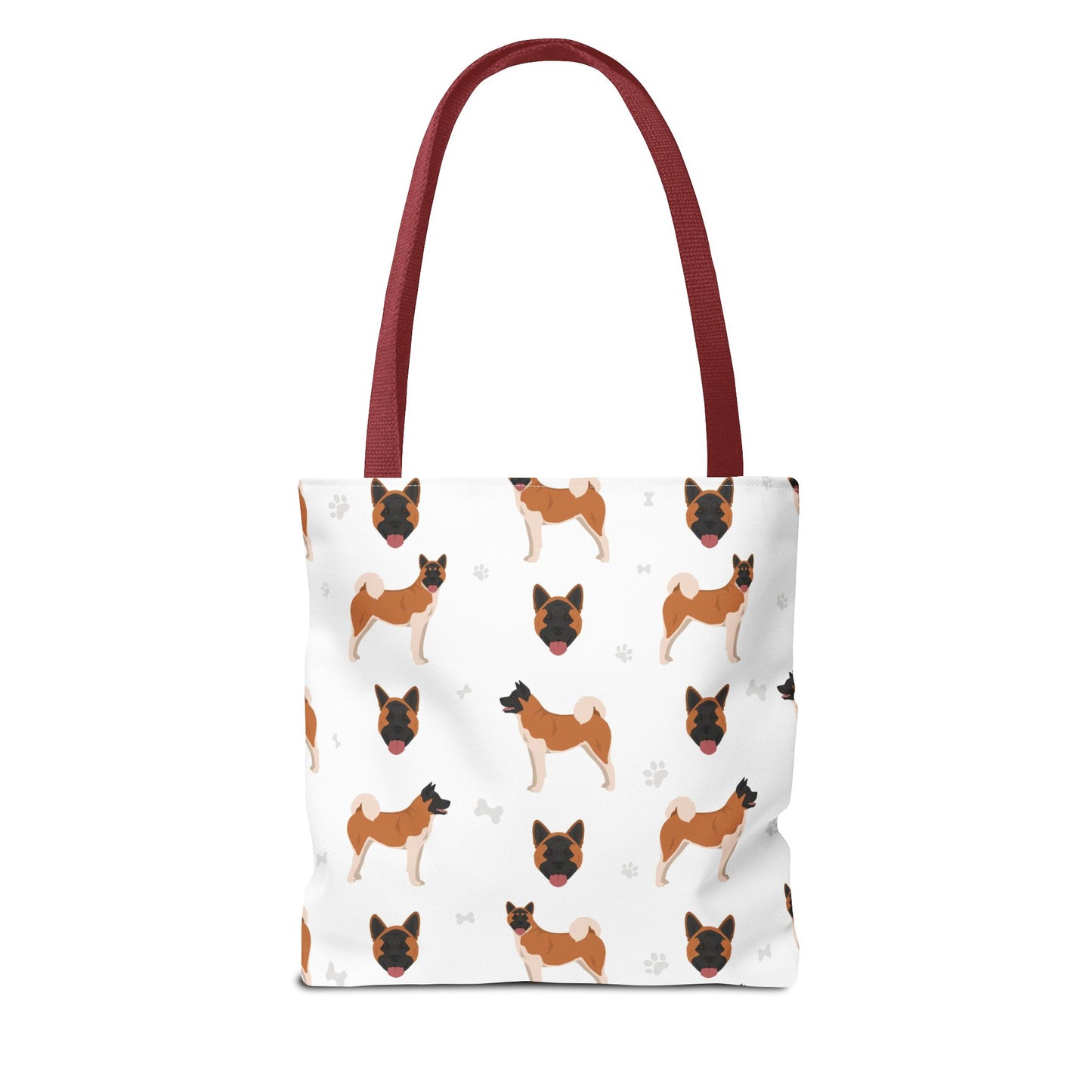 American Akita Dog Tote Bag, Akita Dog Mom Gift