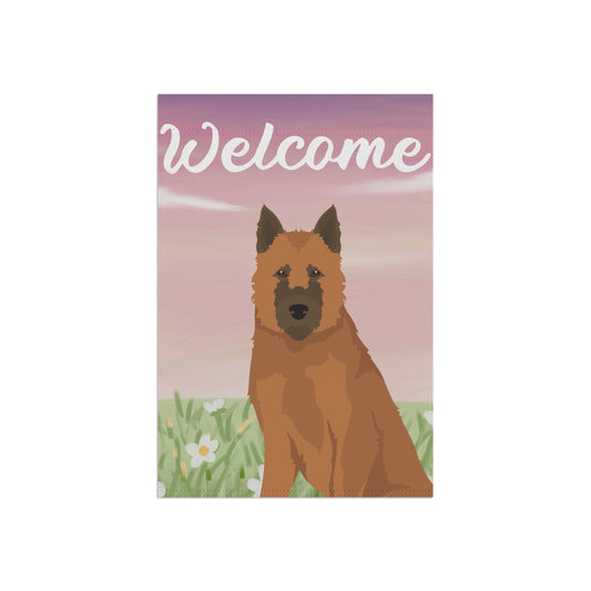 Belgian Laekenois Dog Welcome Garden Flag