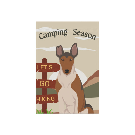 Smooth Collie Dog Camping Garden Flag