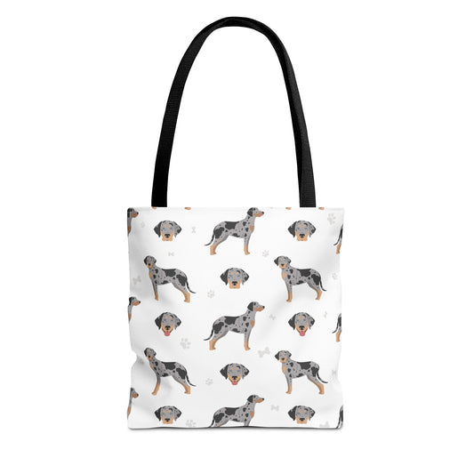 Catahoula Leopard Dog Tote Bag, Aussie Dog Mom Gift