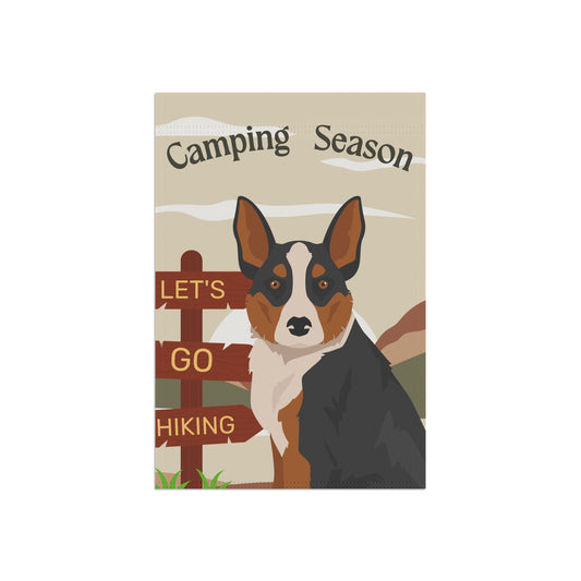 McNab Dog Camping Garden Flag